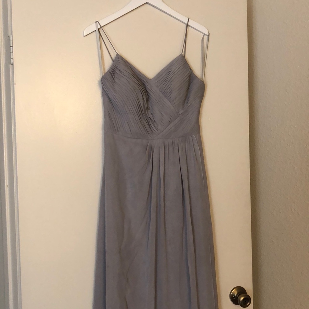 Light Grey bridesmaid dress
